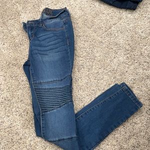 Fashion Nova Moto  Skinny Jeans